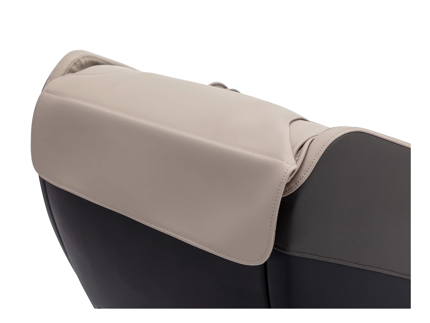 Poltrona massaggiante Sistema zero gravity in Similpelle Beige  - MOWATA