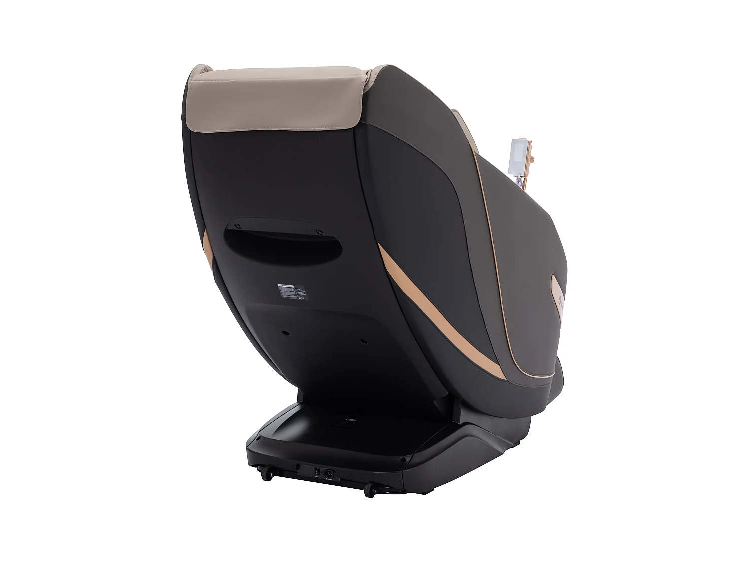 Poltrona massaggiante Sistema zero gravity in Similpelle Beige  - MOWATA