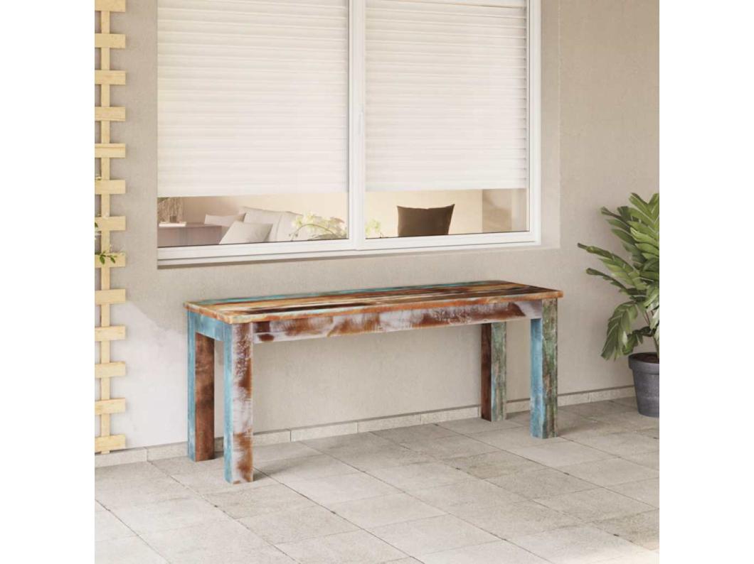 Banc 110x35x45 cm Bois de récupération massif