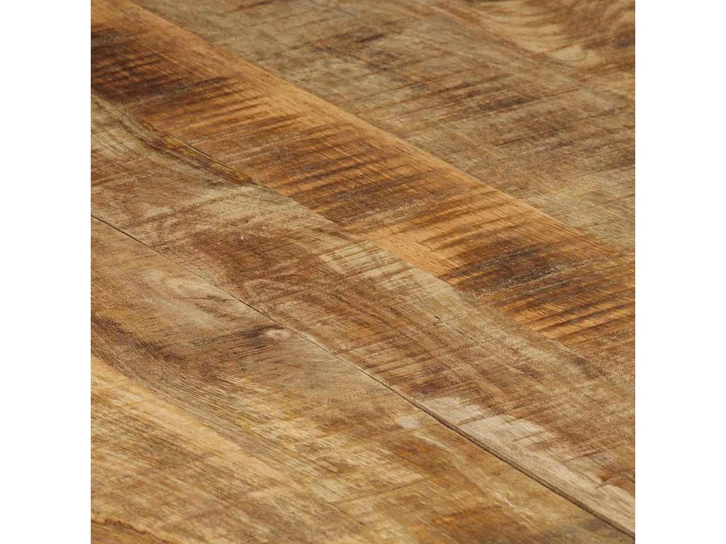 Couchtisch 180x90x40 cm Raues Mangoholz