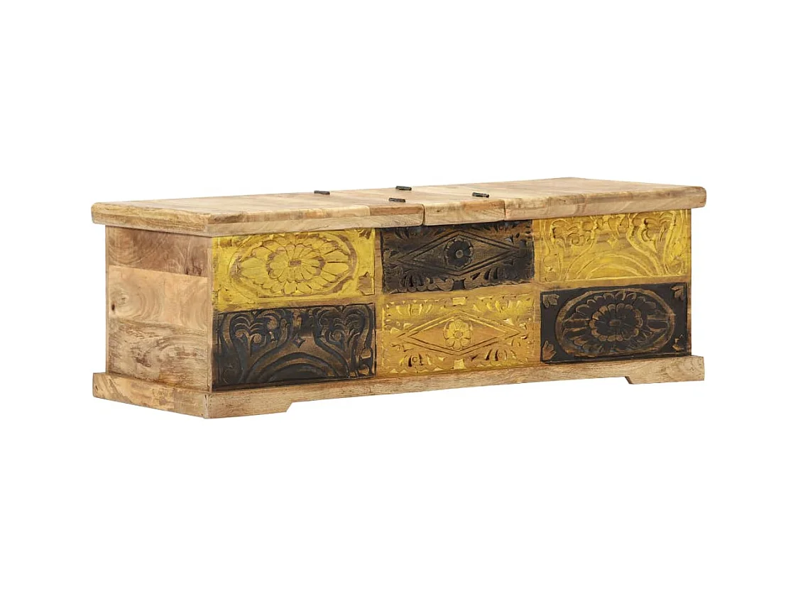 Table basse 100x50x35 cm Bois de manguier massif