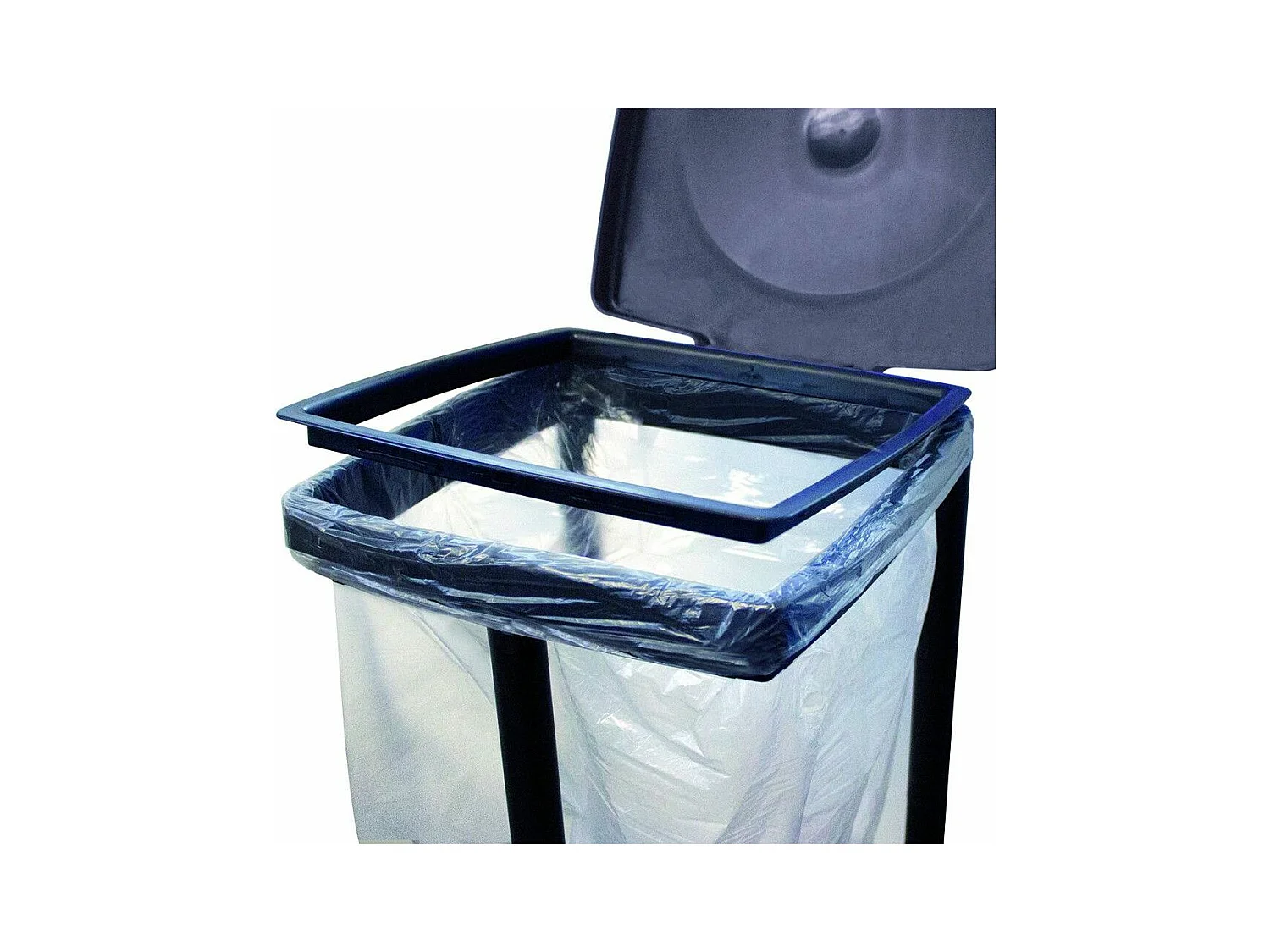 Porte-sac poubelle Quadra hauteur réglable max 120 L