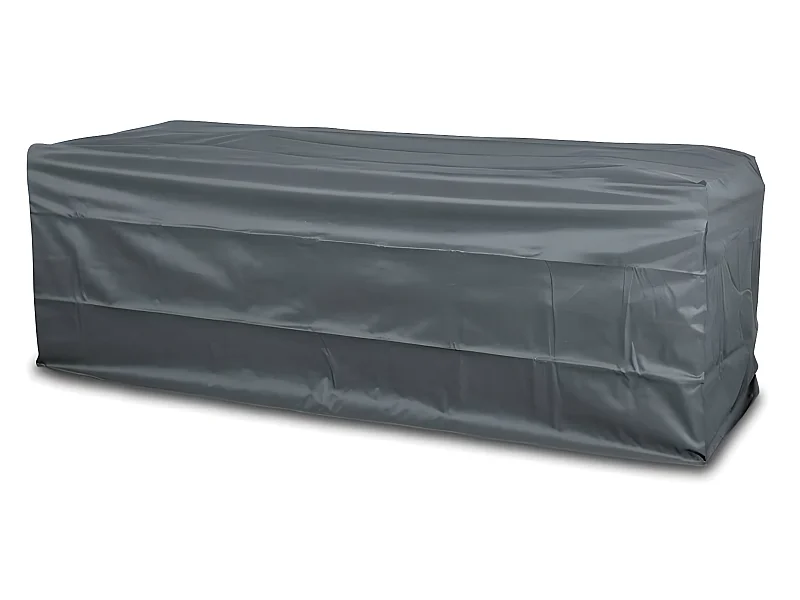 Housse pour salon de jardin Deluxe 220x80x80 cm gris
