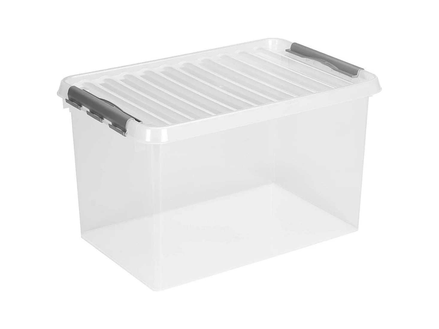 Boîte de rangement en plastique Q-line 62 litres