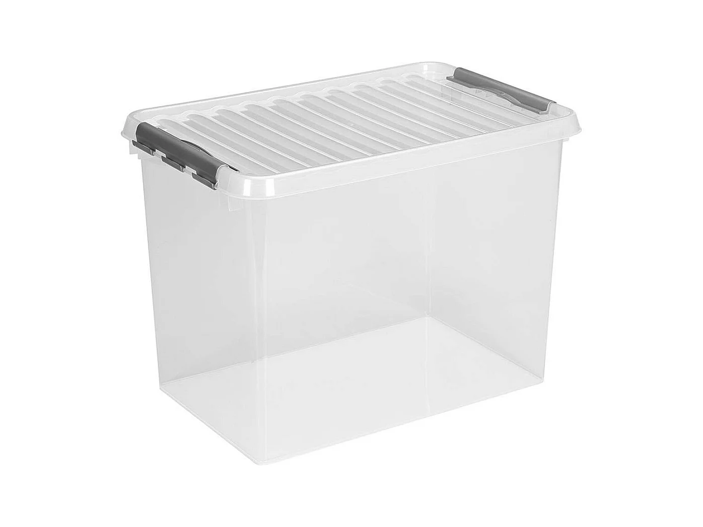 Boîte de rangement en plastique Q-line 72 litres