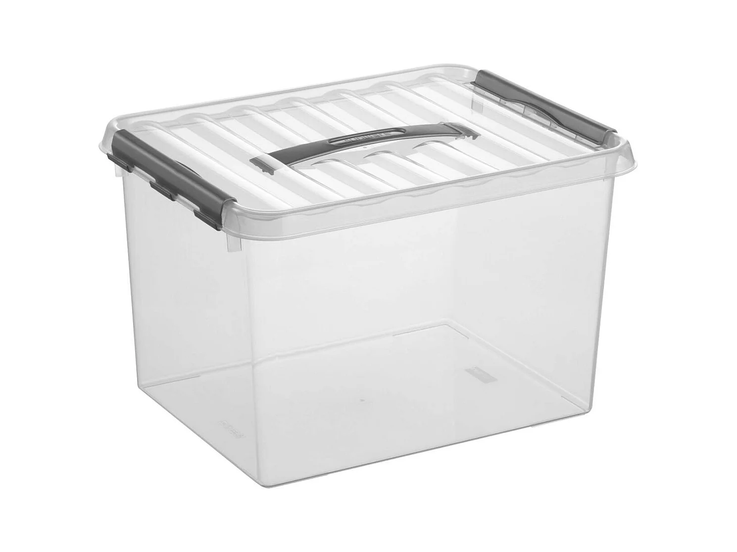 Boîte de rangement en plastique Q-line 22 litres