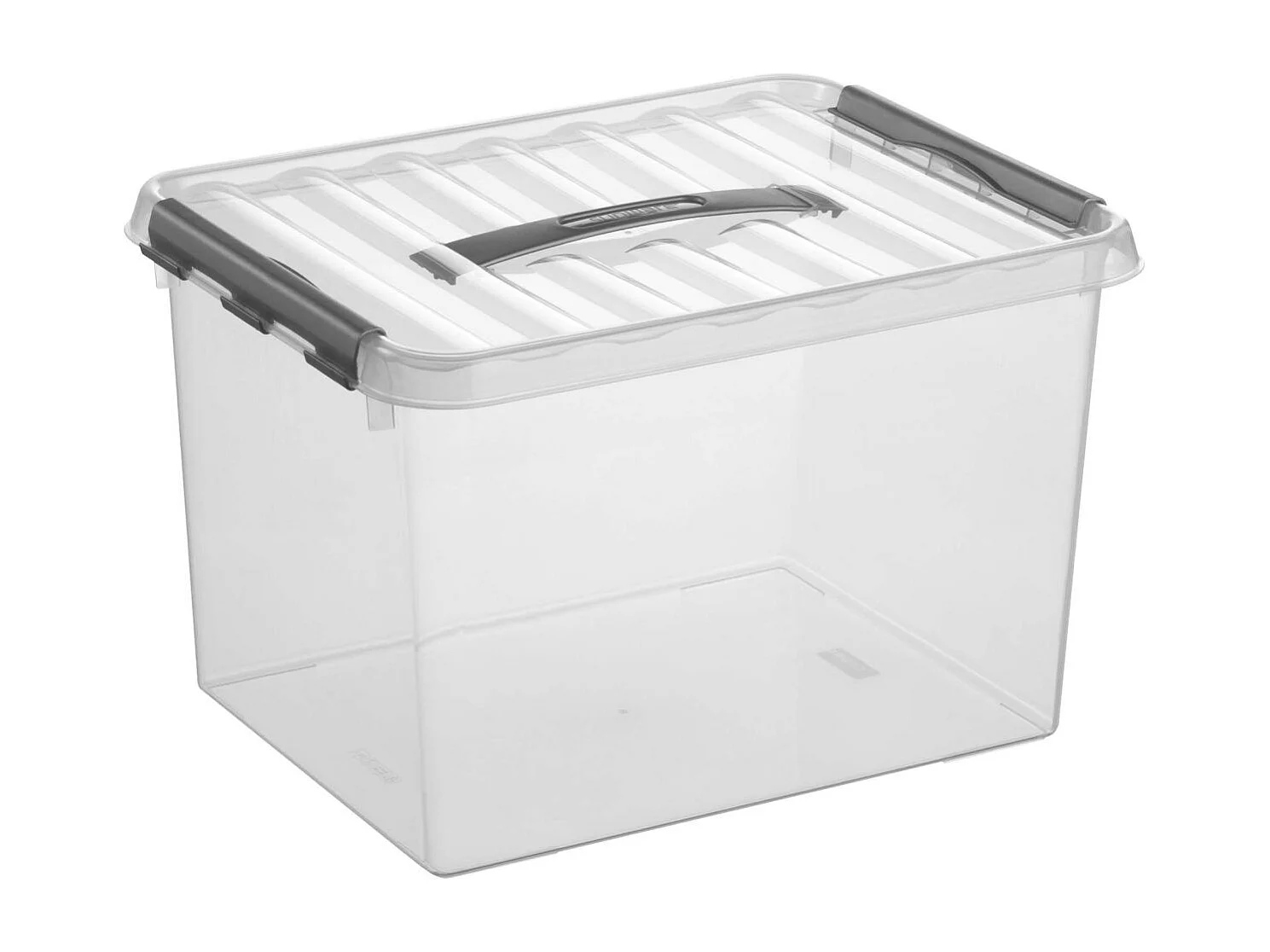 Boîte de rangement en plastique Q-line 22 litres