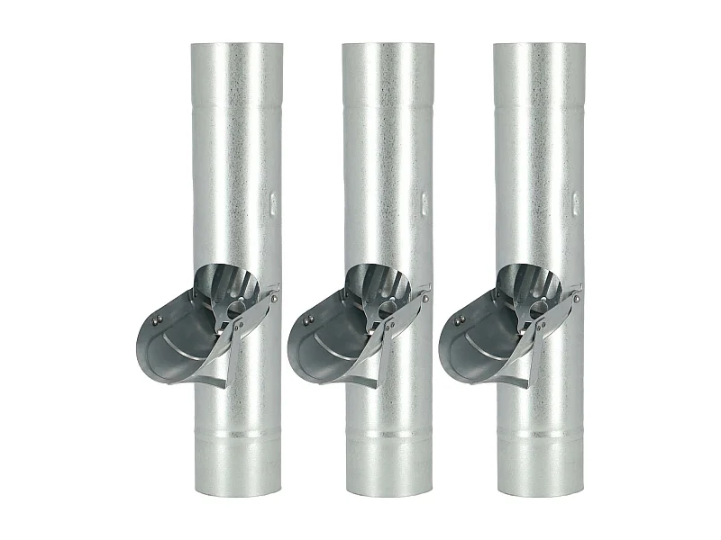 Récupérateur d'eau de pluie en zinc (Lot de 3)