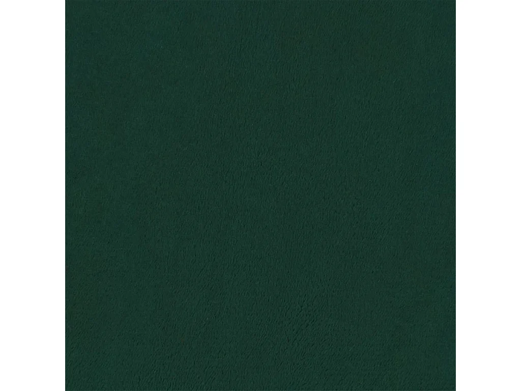 Sedia da Pranzo Verde Scuro in Velluto