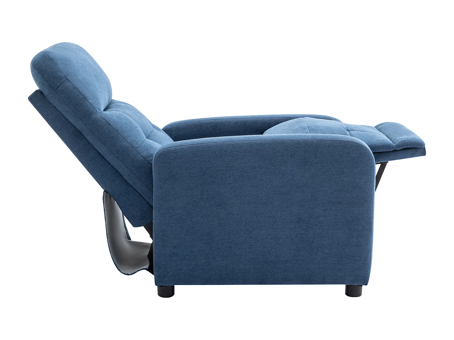 Fauteuil relax en tissu bleu JARAMILO