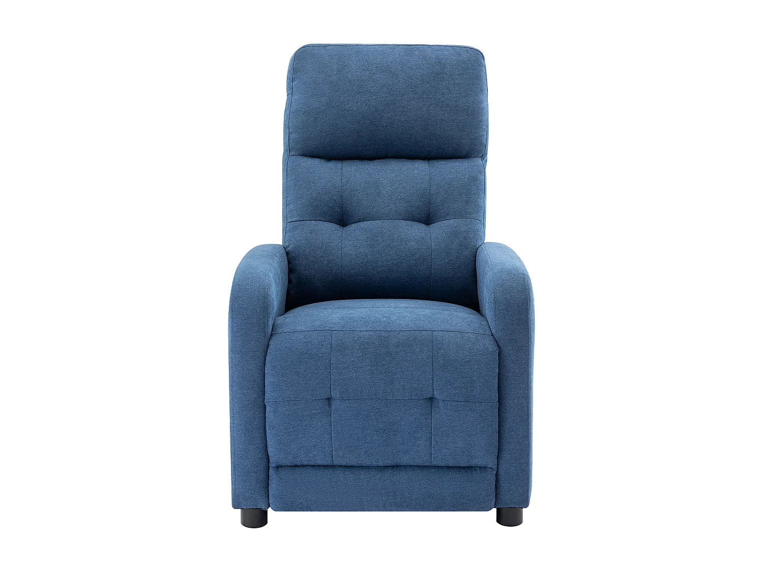 Fauteuil relax en tissu bleu JARAMILO
