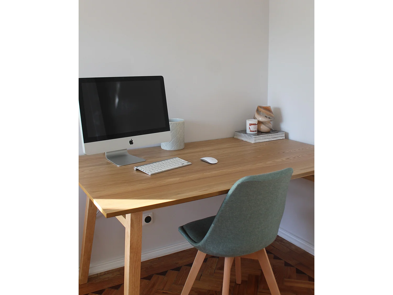 Set van 2 eetkamerstoelen DAKOTA II Mintgroen