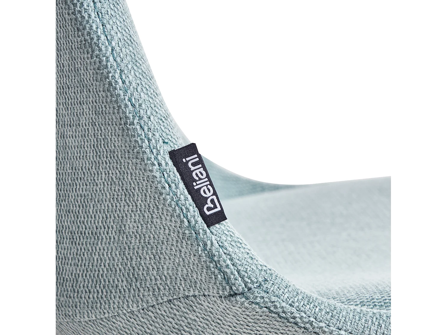 Lot de 2 chaises de salle à manger DAKOTA II Tissu Vert menthe