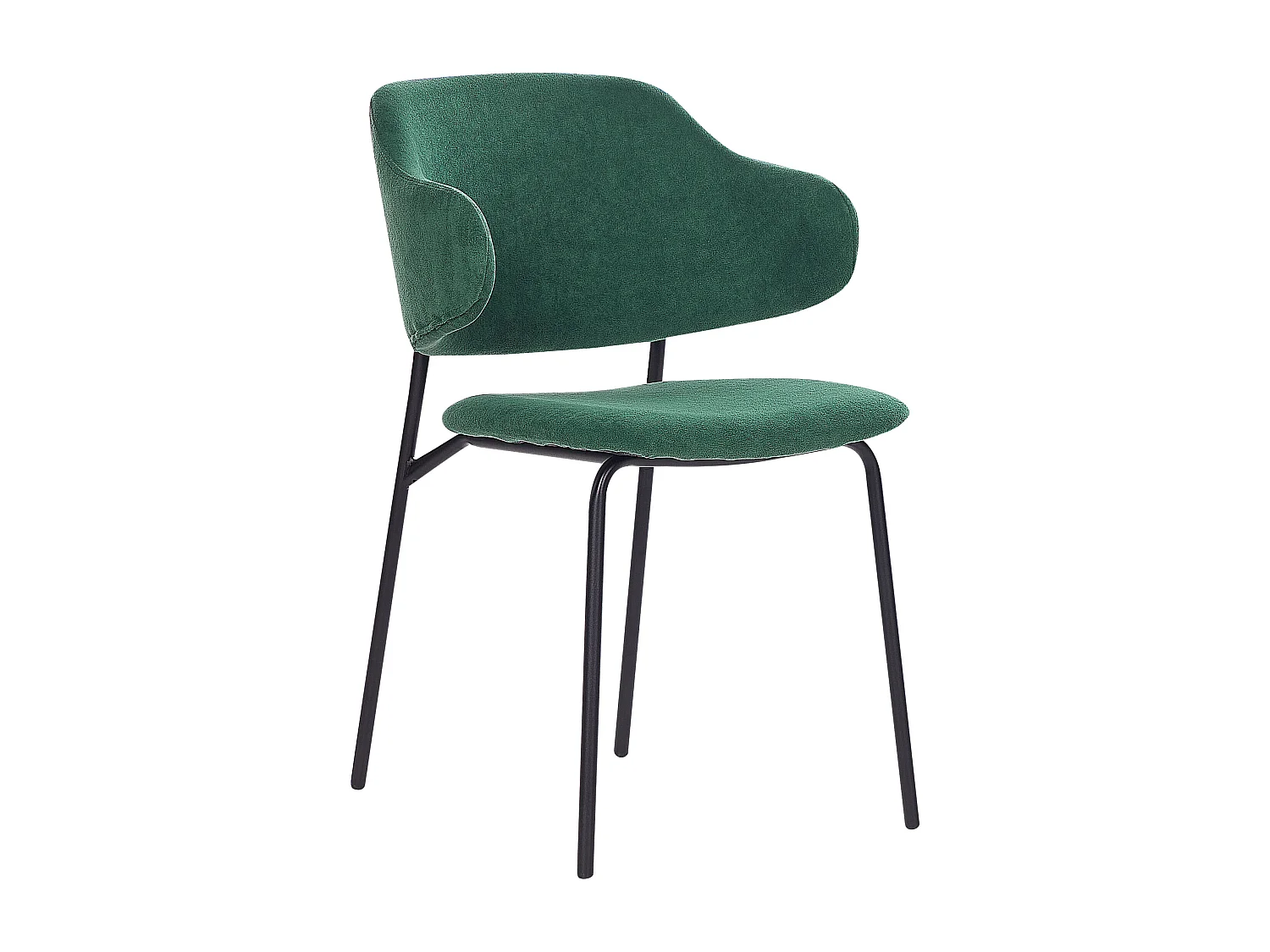 Conjunto de 2 cadeiras de jantar KENAI Verde escuro