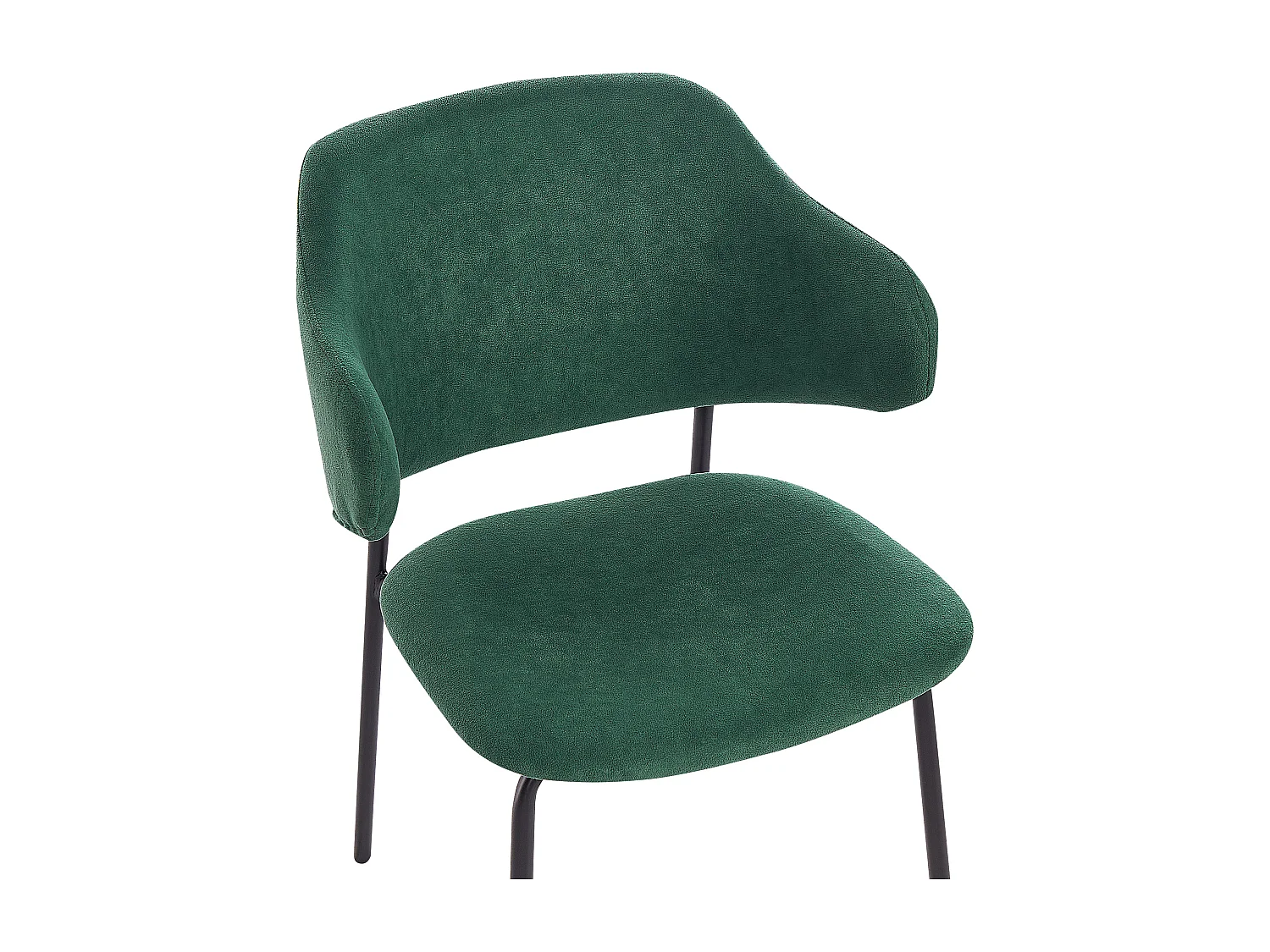 Conjunto de 2 cadeiras de jantar KENAI Verde escuro