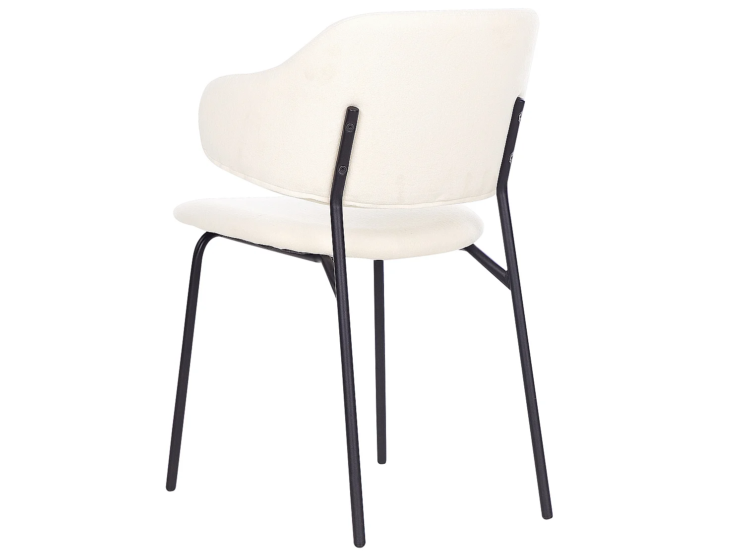 Lot de 2 chaises de salle à manger KENAI Crème