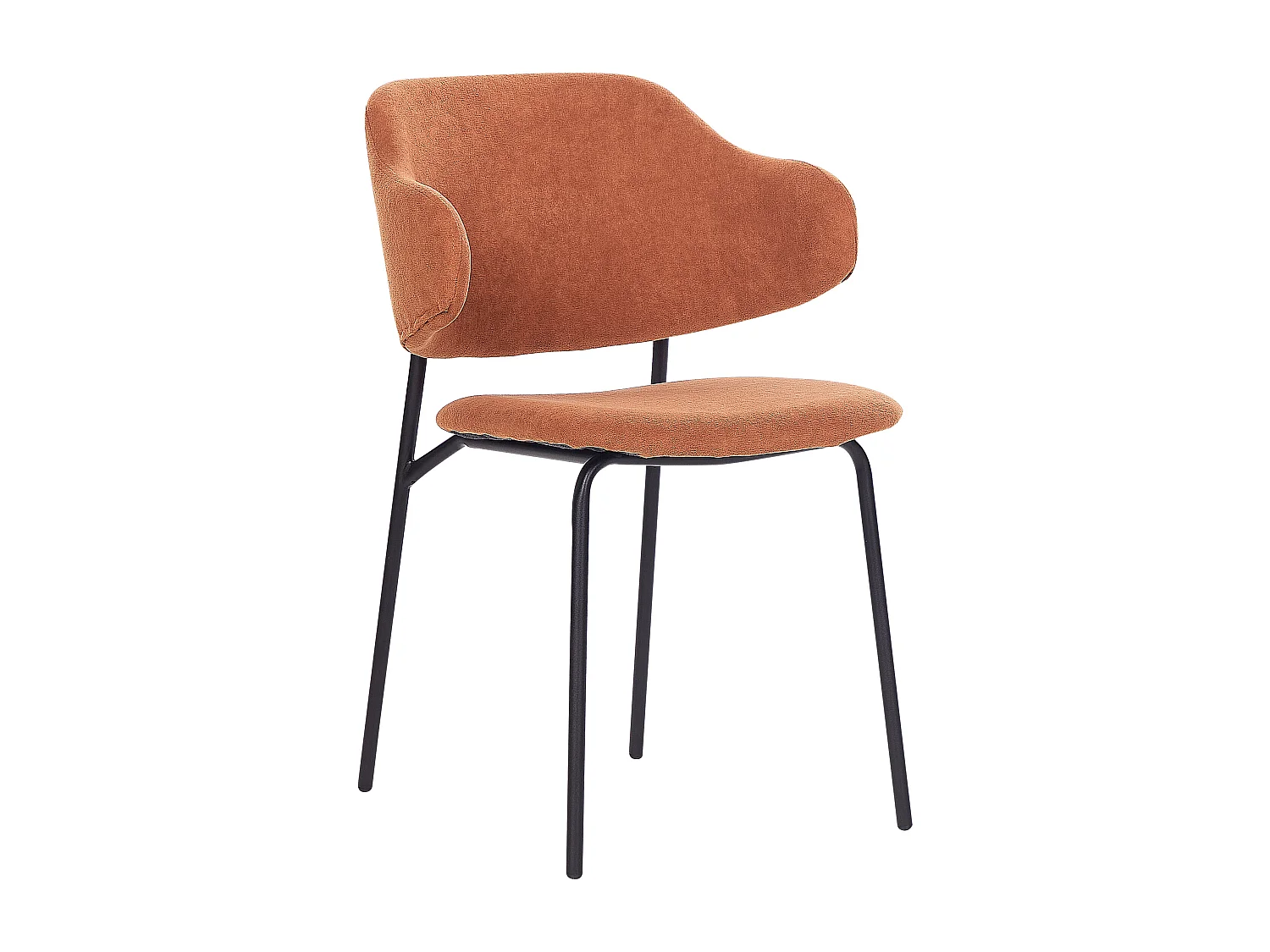 Lot de 2 chaises de salle à manger KENAI Orange