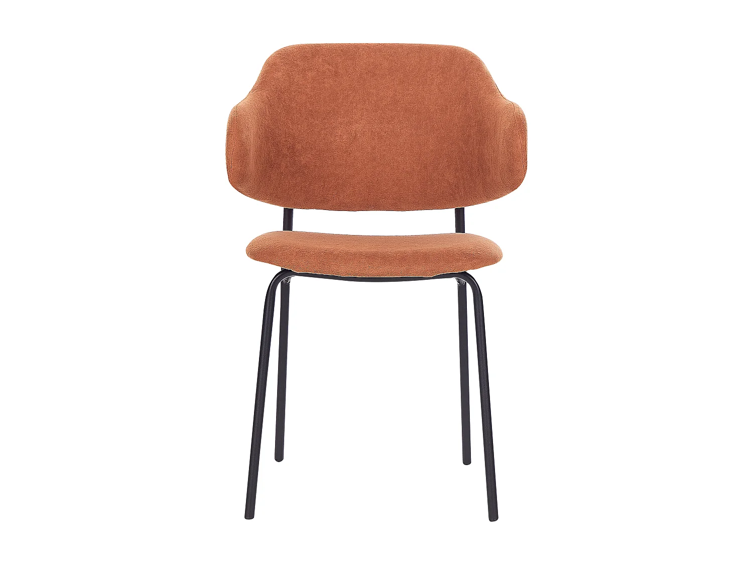 Lot de 2 chaises de salle à manger KENAI Orange