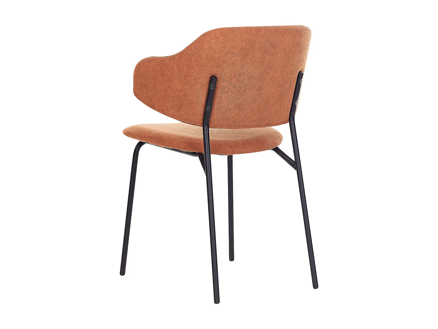 Lot de 2 chaises de salle à manger KENAI Orange