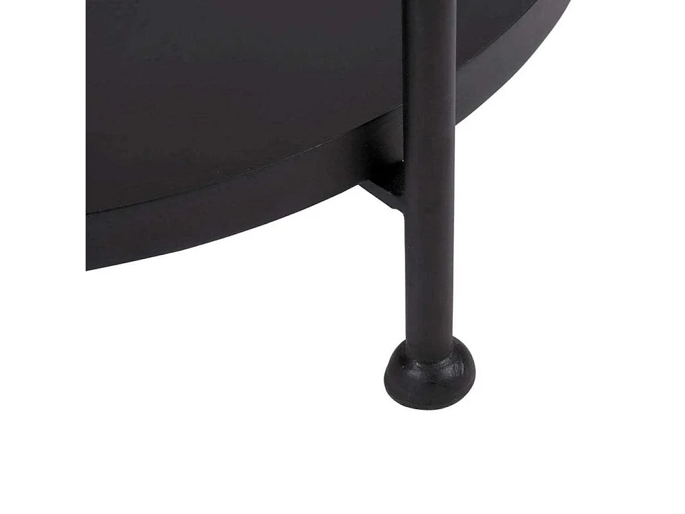 Table d'appoint Tray Noir  Present Time