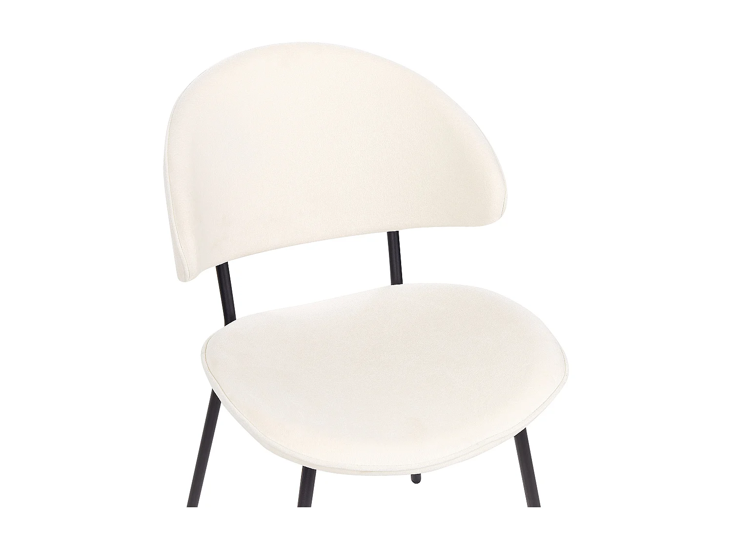 Esszimmerstuhl 2er Set KIANA Creme