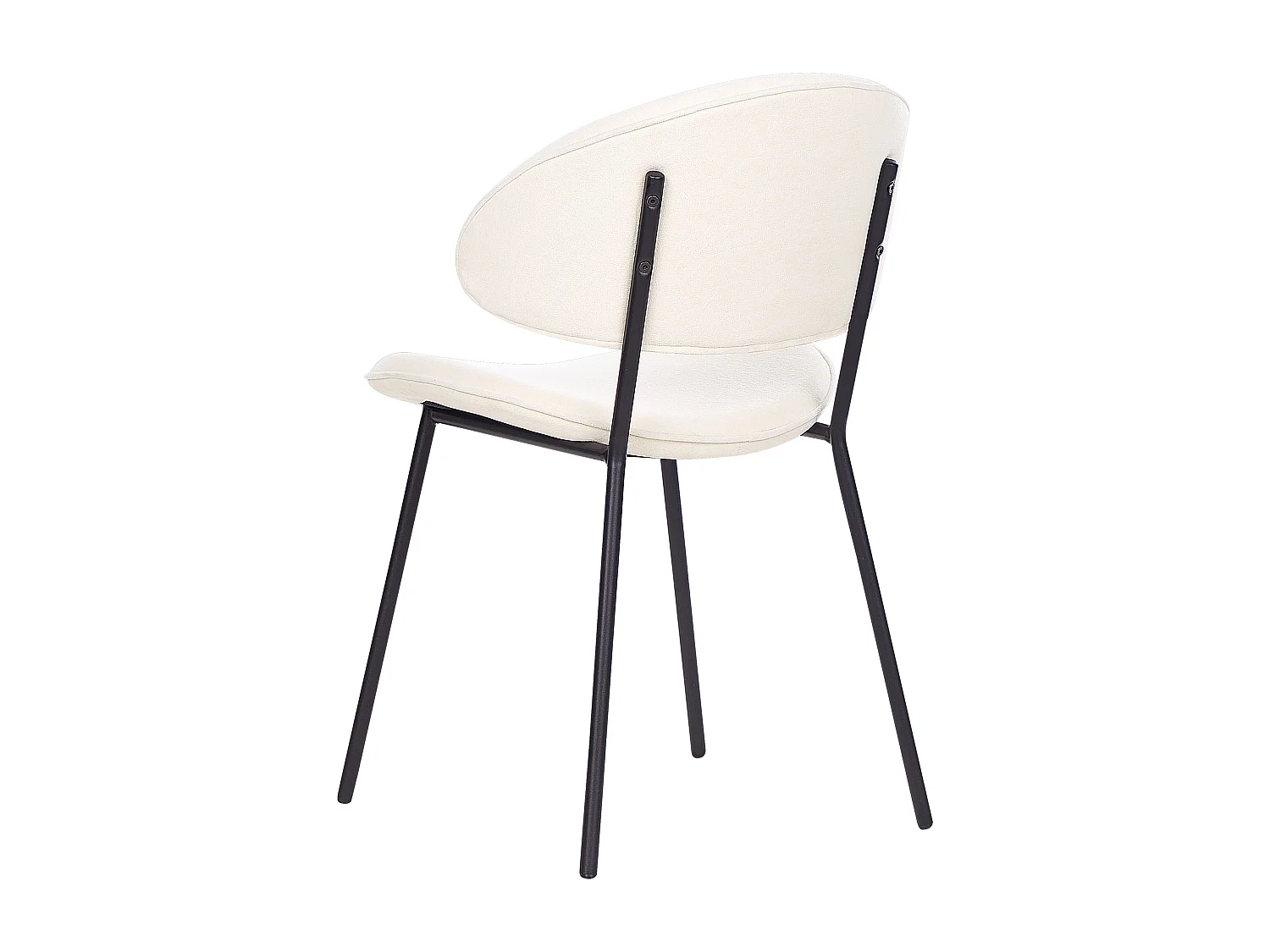 Esszimmerstuhl 2er Set KIANA Creme