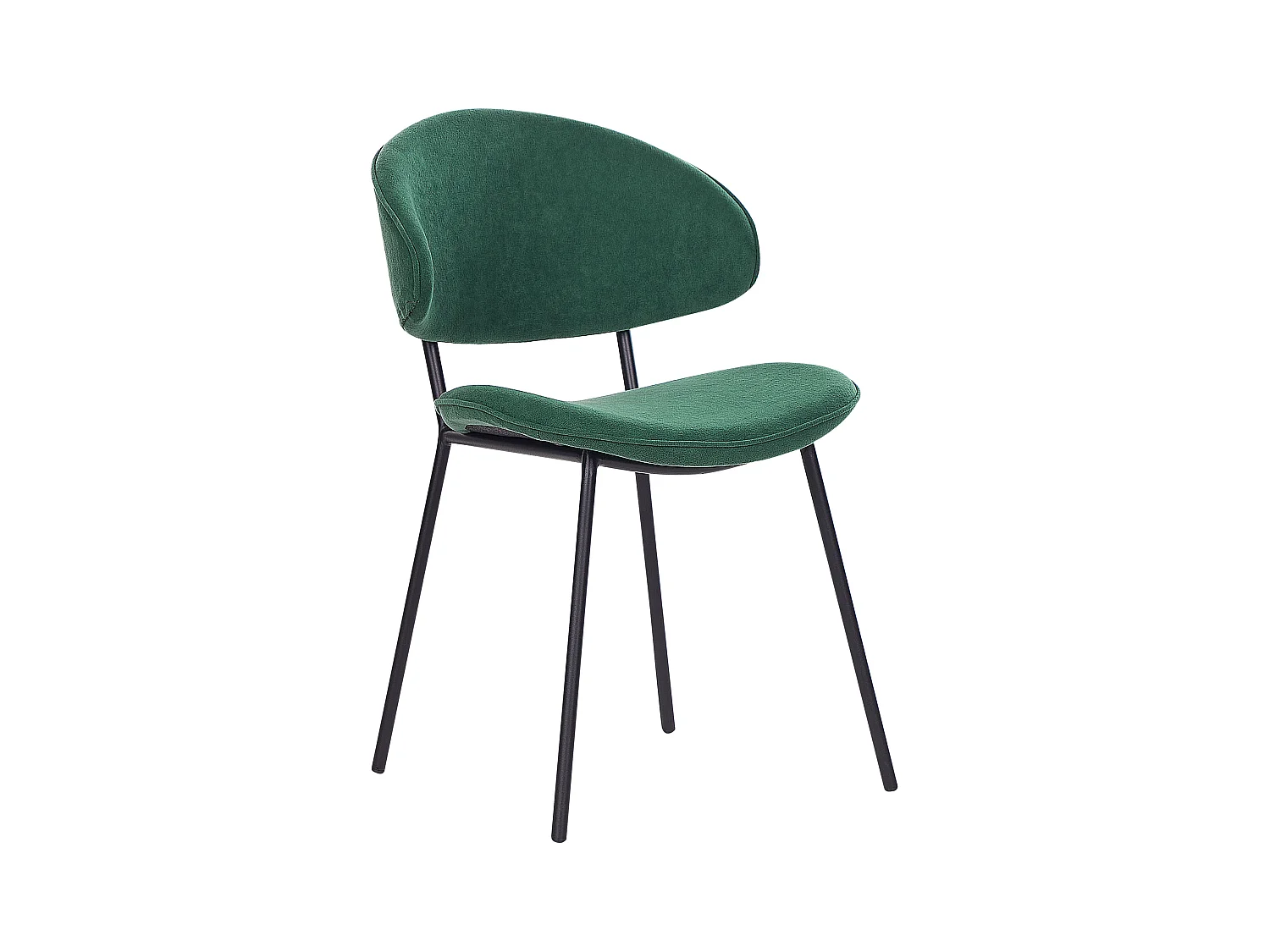 Set van 2 eetkamerstoelen KIANA Donkergroen