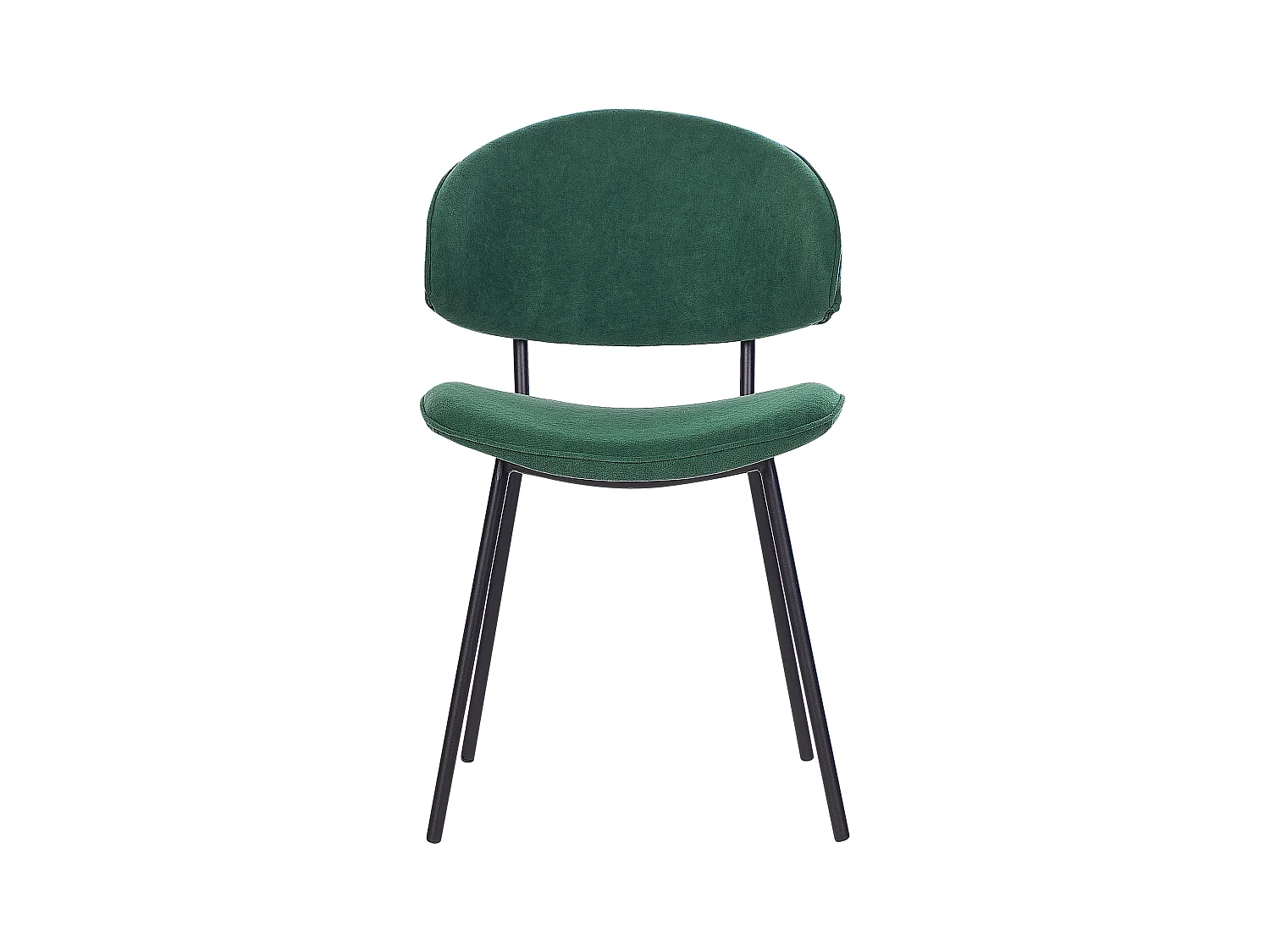 Set van 2 eetkamerstoelen KIANA Donkergroen