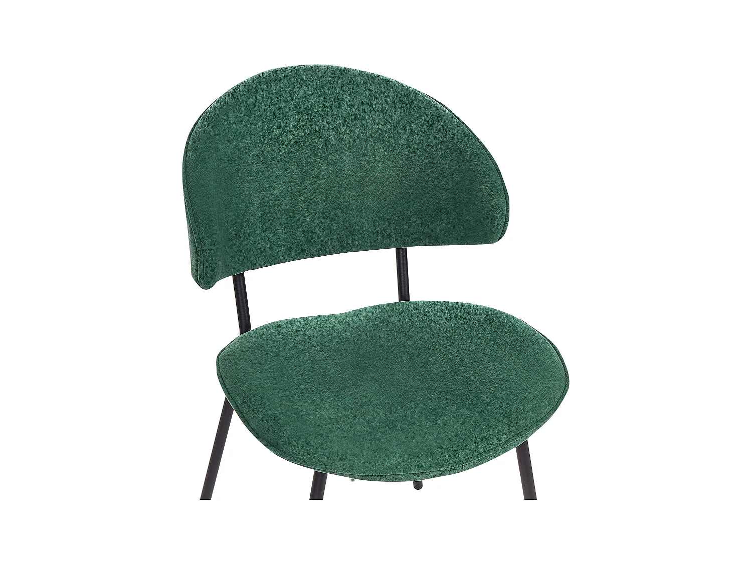 Set van 2 eetkamerstoelen KIANA Donkergroen