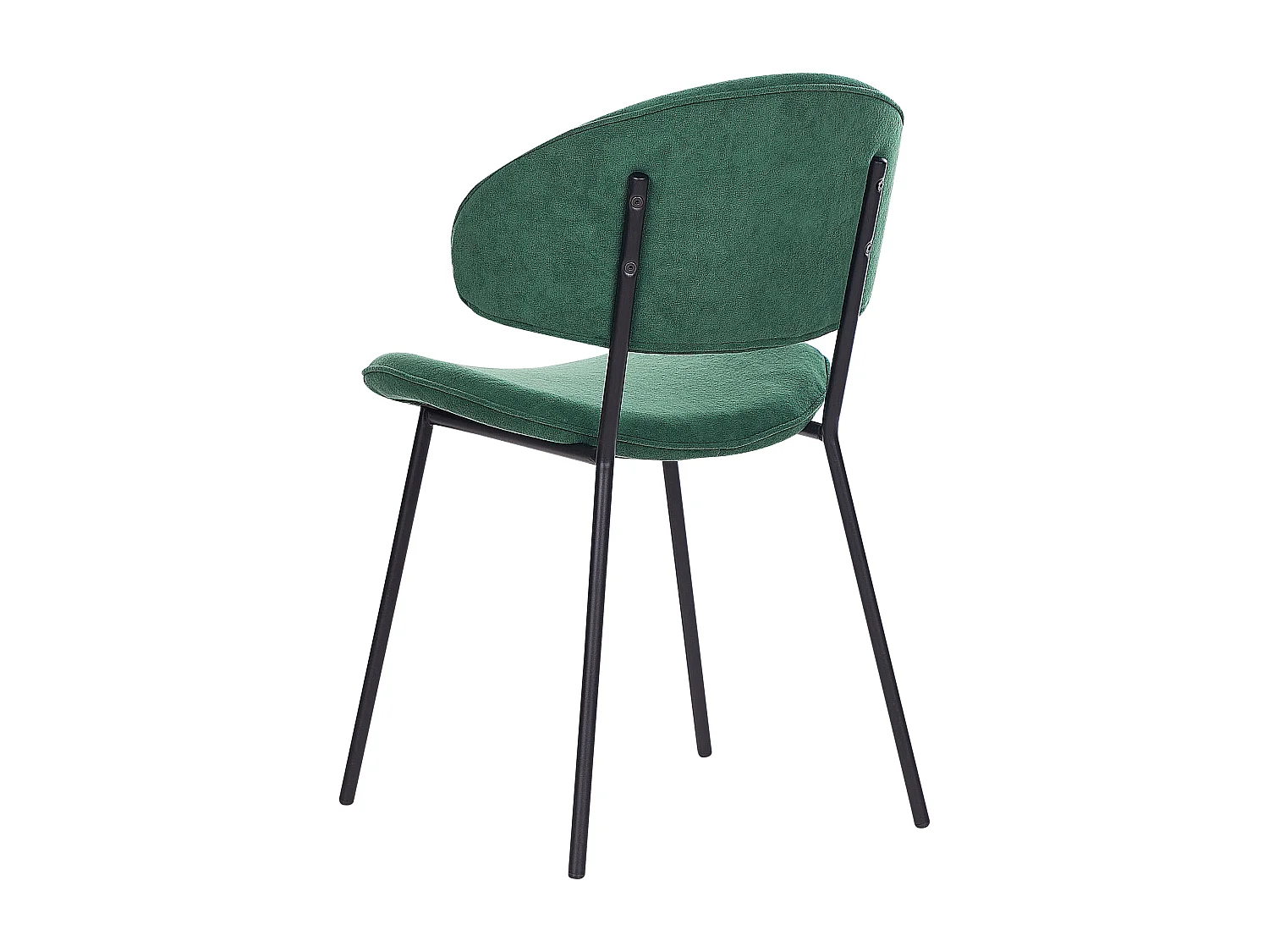 Set van 2 eetkamerstoelen KIANA Donkergroen