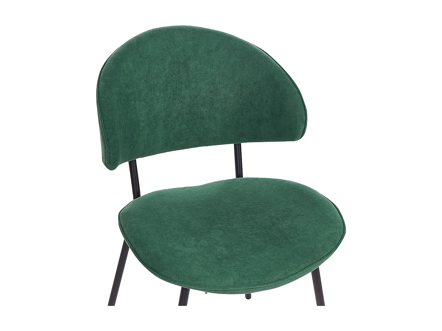 Set van 2 eetkamerstoelen KIANA Donkergroen