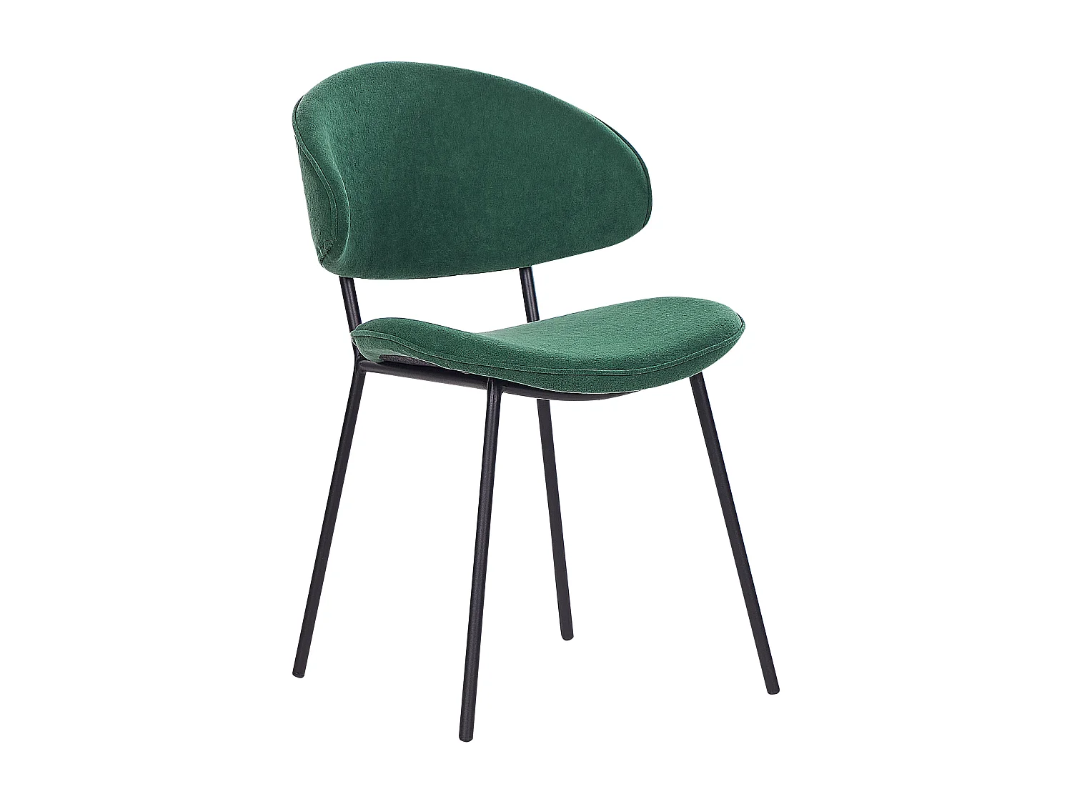 Set van 2 eetkamerstoelen KIANA Donkergroen