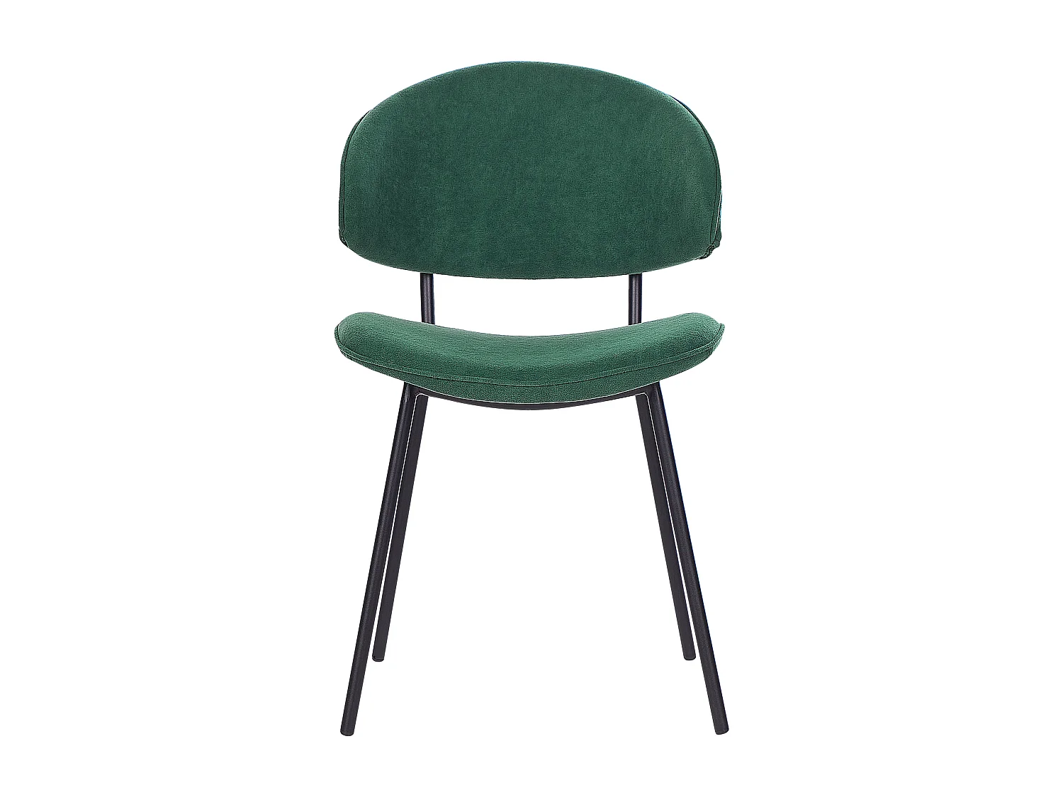 Set van 2 eetkamerstoelen KIANA Donkergroen