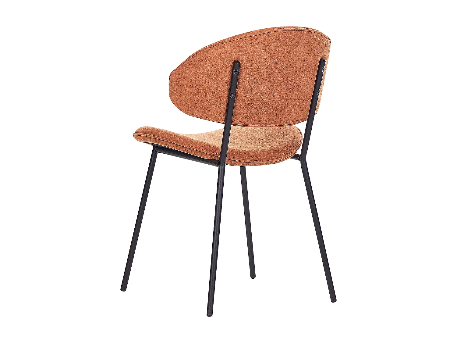 Lot de 2 chaises de salle à manger KIANA Orange