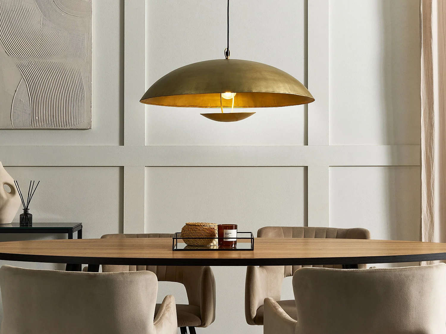Pendant Lamp AGRANI Metal Gold