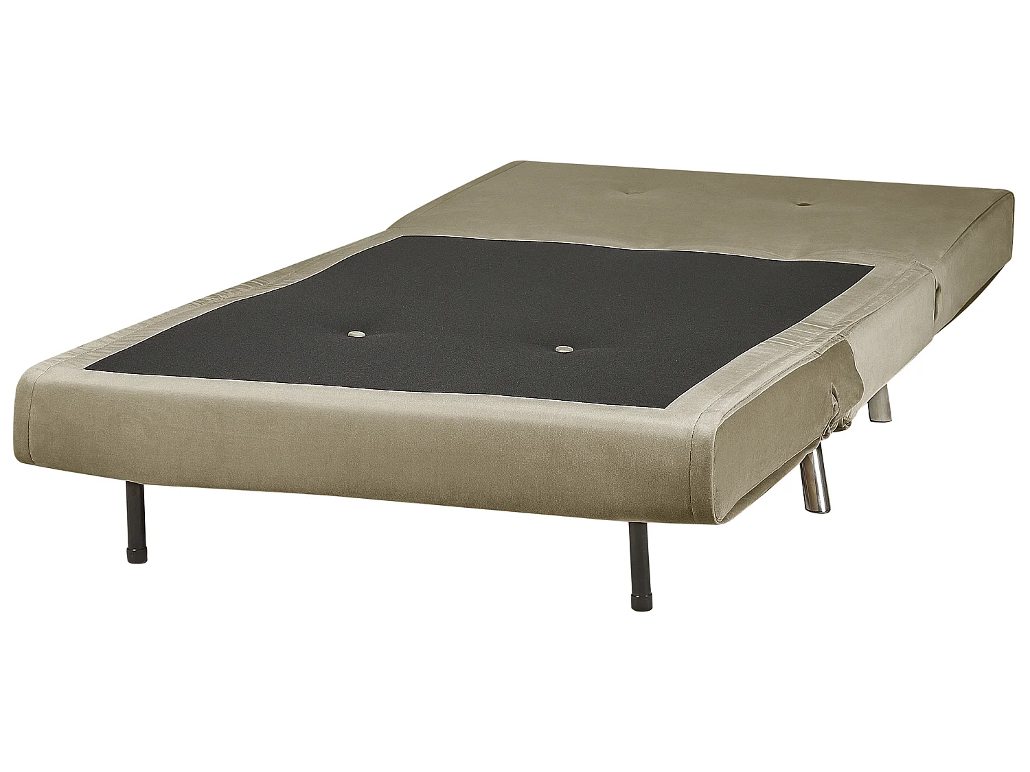 Sofá cama individual FARRIS Terciopelo Verde oliva