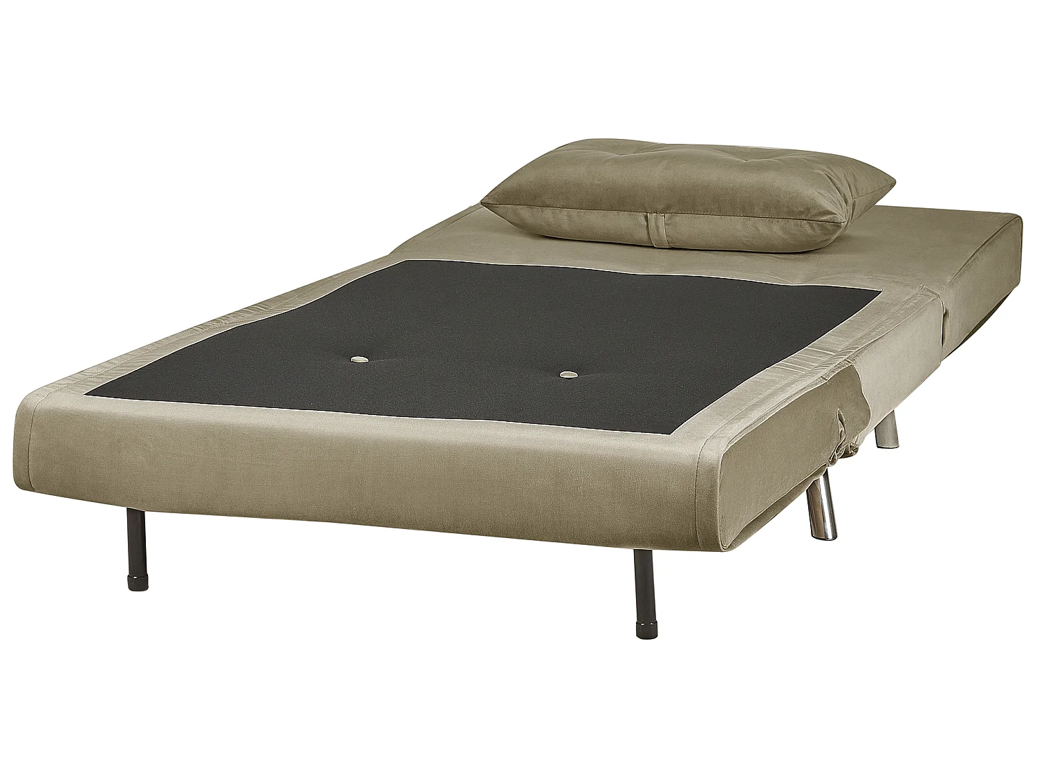 Fauteuil convertible FARRIS Velours Vert olive