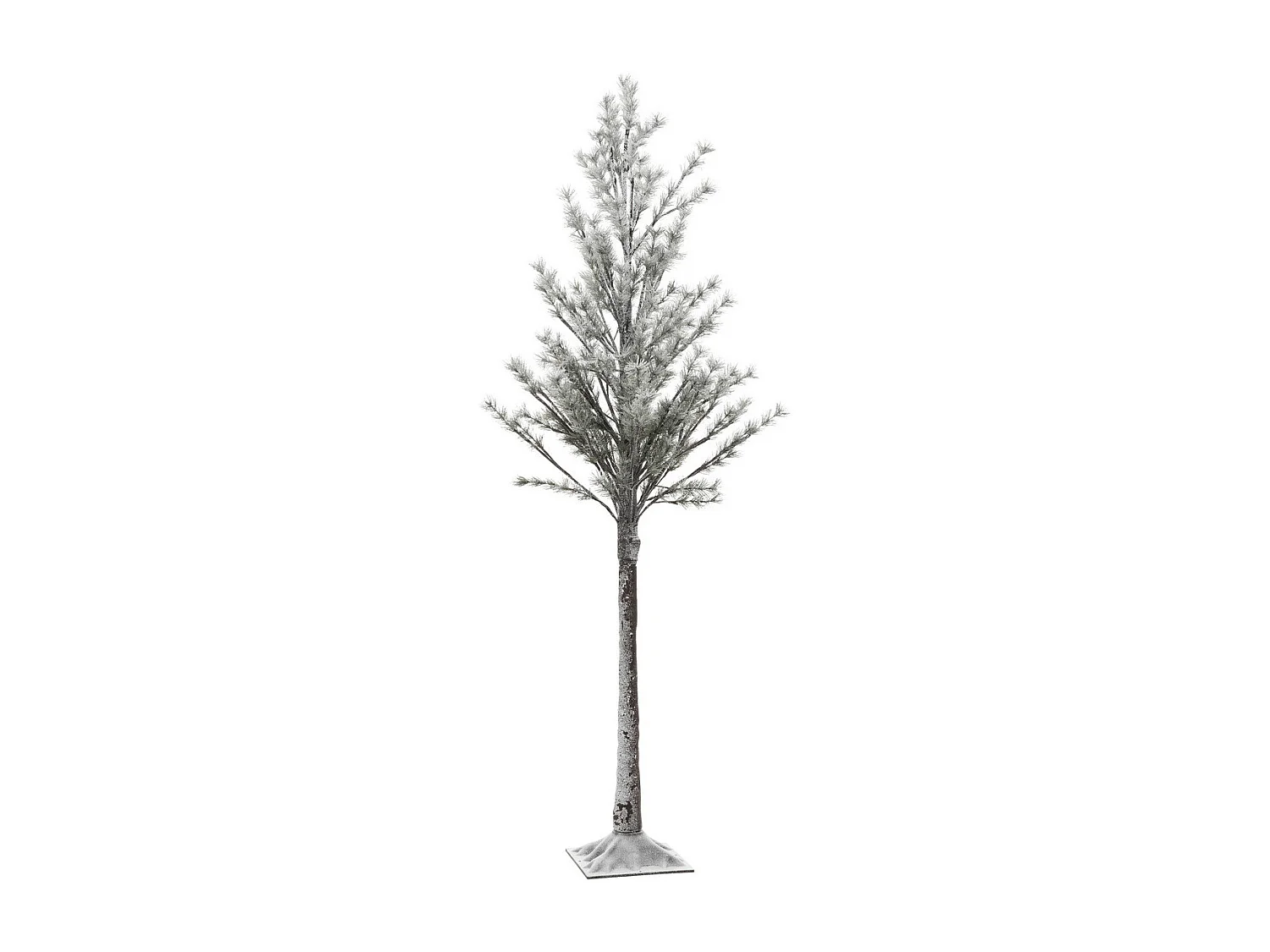 Déco de Noël Arbre artificiel lumineux 160 LED Blanc chaud H 180 cm
