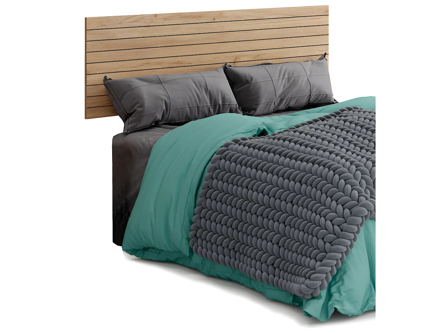 Tête de lit coloris chêne doré - Longueur 160 x Profondeur 1,60 x hauteur 50 cm