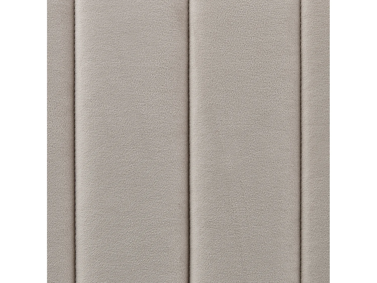 Lit avec sommier Velours LUNAN 180 x 200 cm Taupe