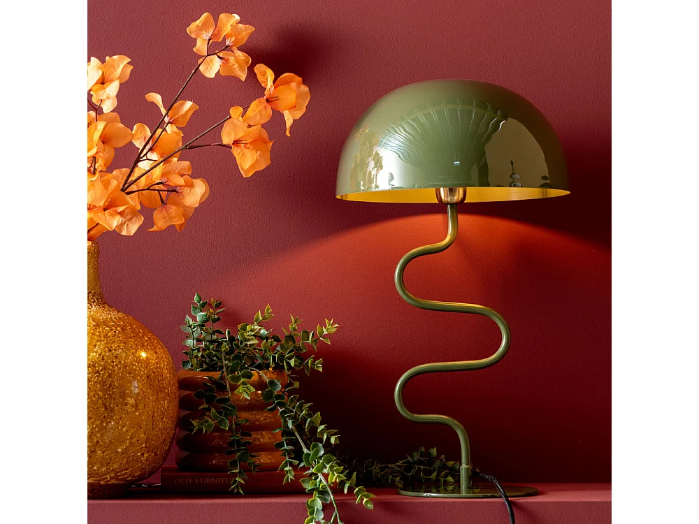 Lampe à poser Twist Vert  Present Time