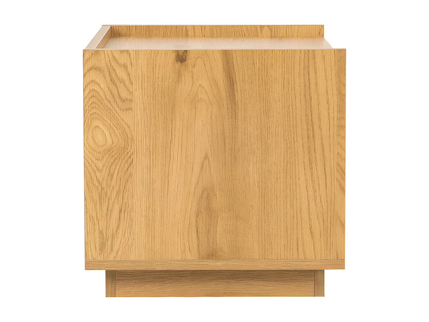 Since - Table de chevet 2 tiroirs en bois - Bois clair