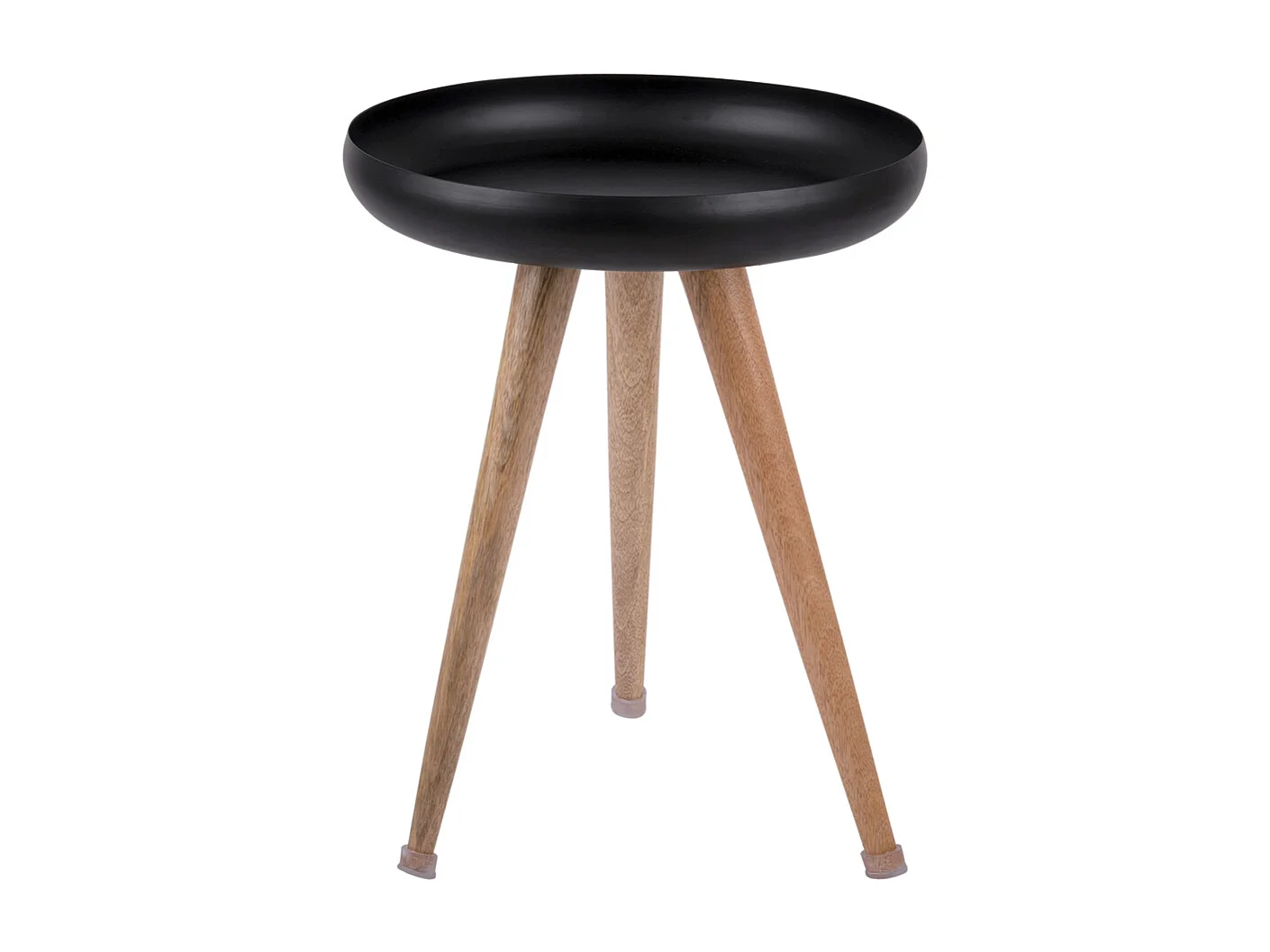 Set de 3 tables d'appoint Mango Wood Noir  Present Time