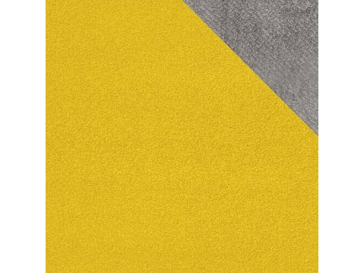 Sofá rinconero Comfivo 289, Amarillo, 267x205x73cm