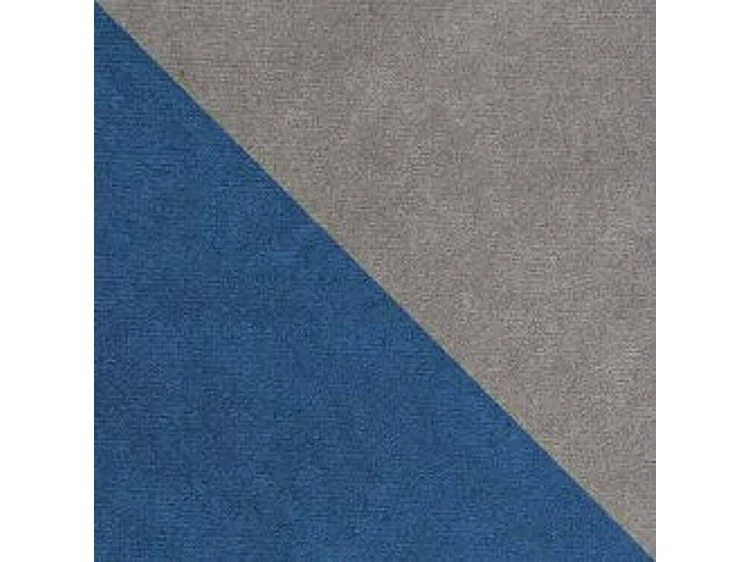 Canapé d'angle Memphis 124, Bleu, Fonction de couchage, Boîte de literie, 256x139x80cm