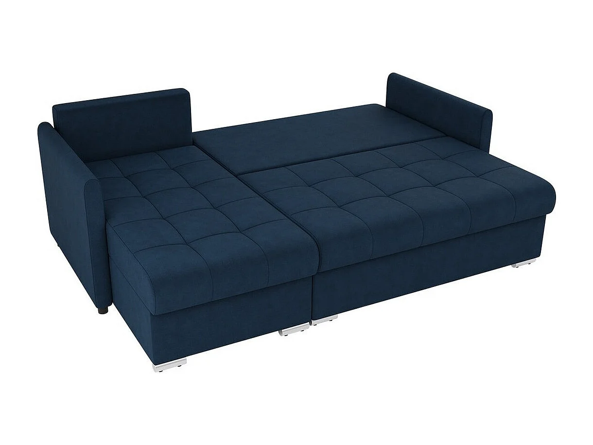 Canapé d'angle Carlsbad 115, Rose, Fonction de couchage, Boîte de literie, 220x148x93cm