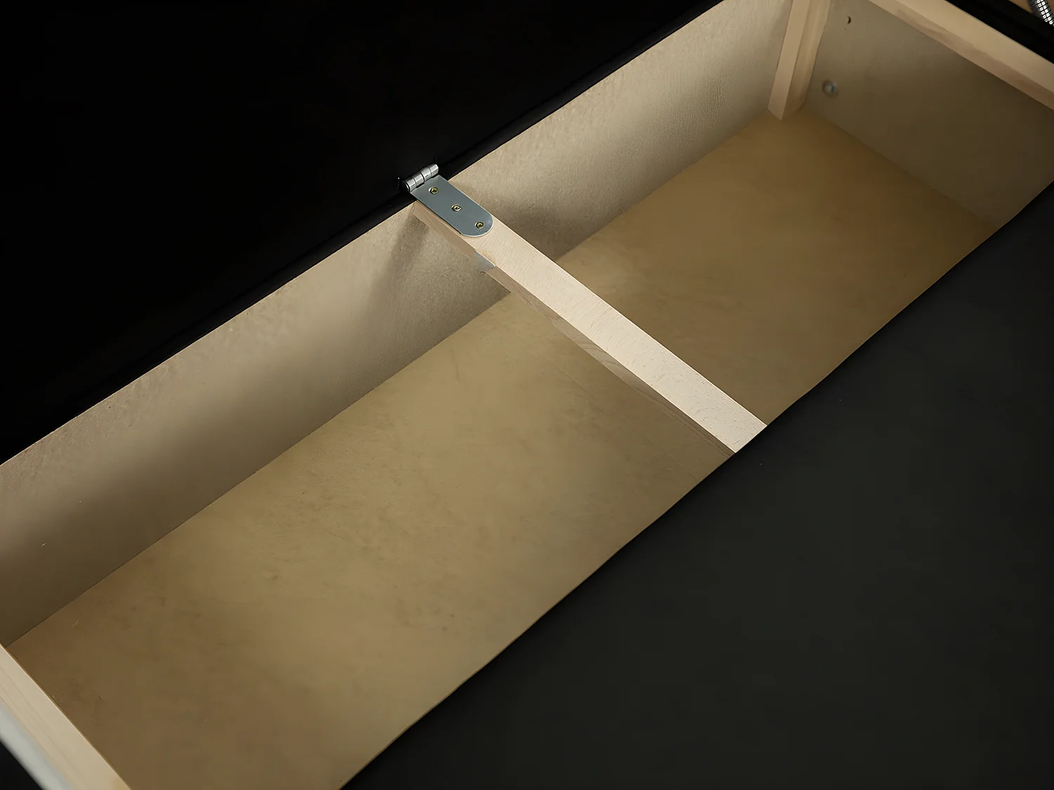 Canapé d'angle Comfivo 135, Marron, Fonction de couchage, Boîte de literie, 238x147x80cm