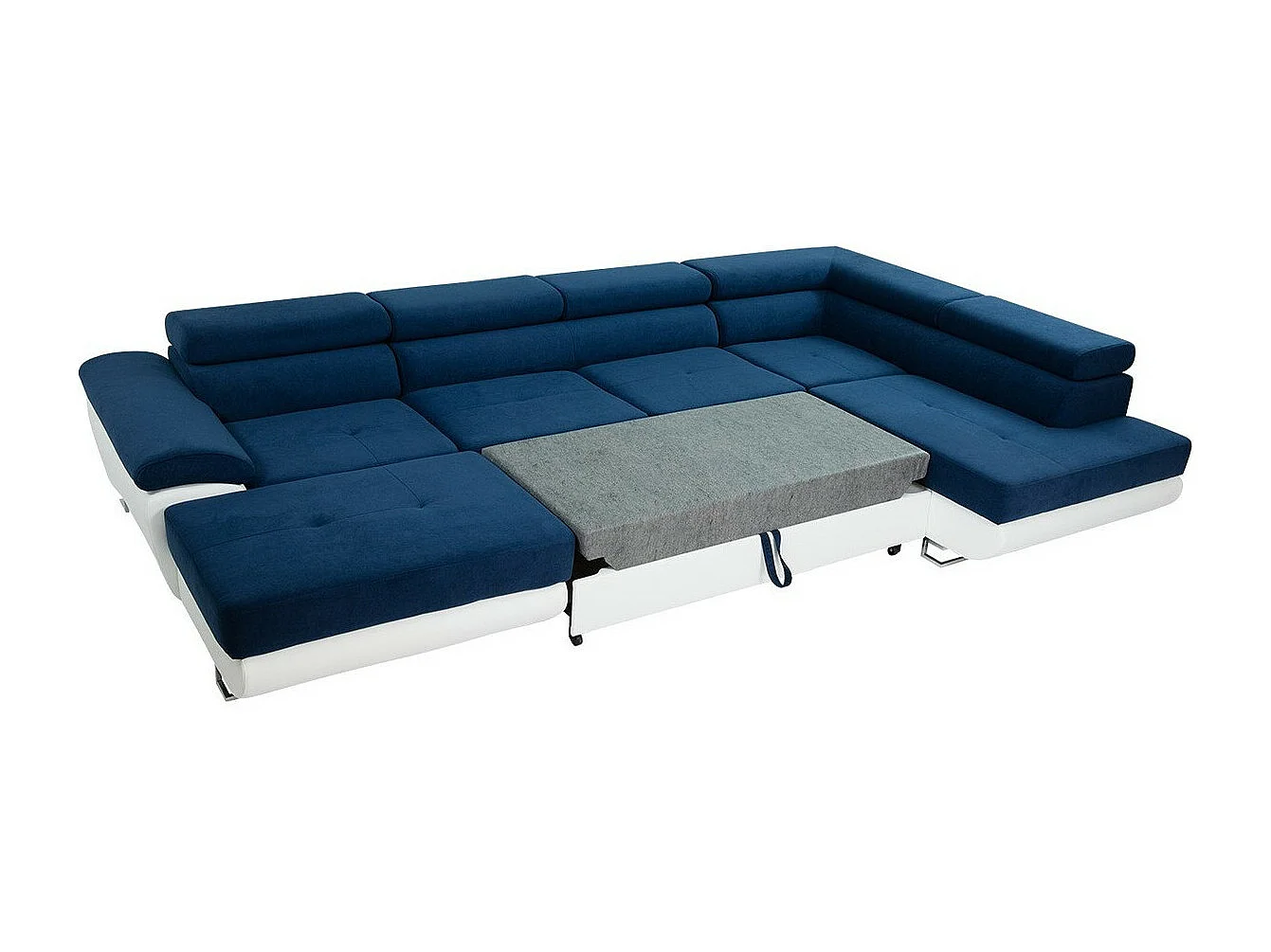 Canapé d'angle Comfivo 241, Turquoise, Disponible, 345x202x71cm