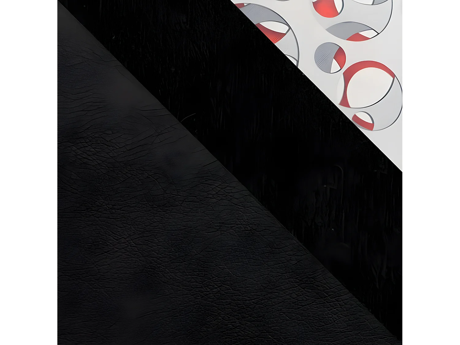 Canapé d'angle Providence 119, Noir, Fonction de couchage, Boîte de literie, 203x143x79cm