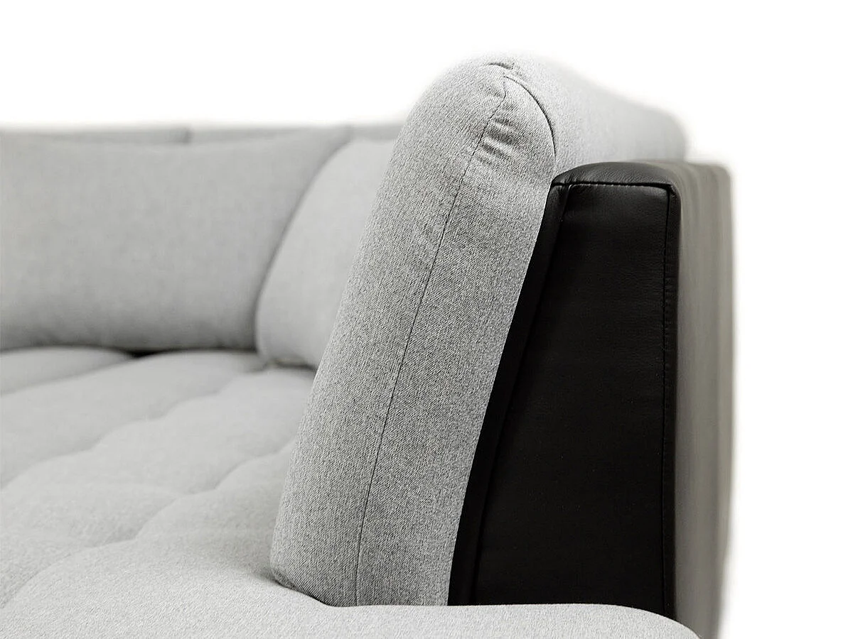 Canapé d'angle Comfivo 150, Gris, Disponible, 345x205x76cm